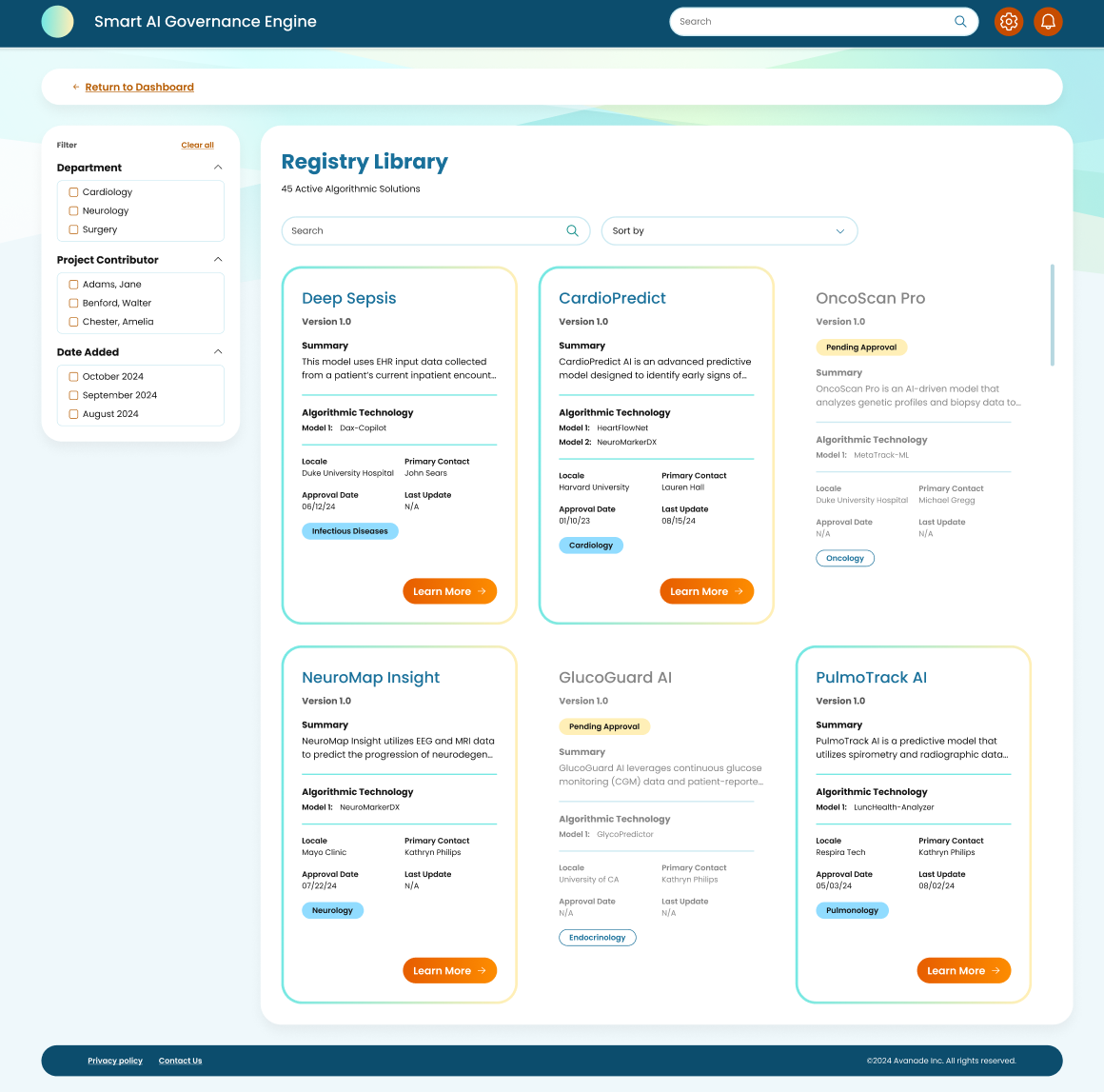 SAIGE Registry Library